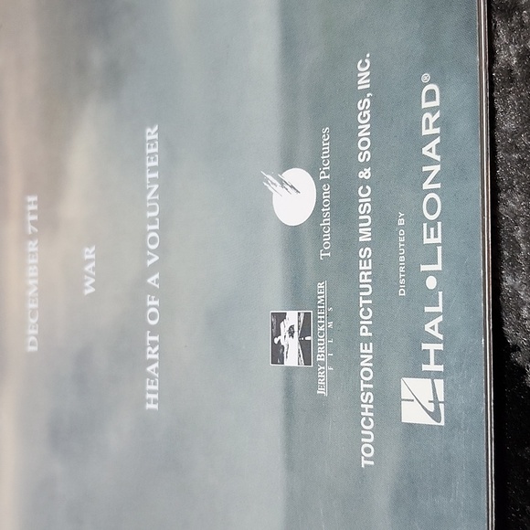 PEARL HARBOR MUSIC FROM MOTION PICTURES 2001 PIANO SOLO SONGBOOK COLORED PHOTOS - Picture 4 of 16